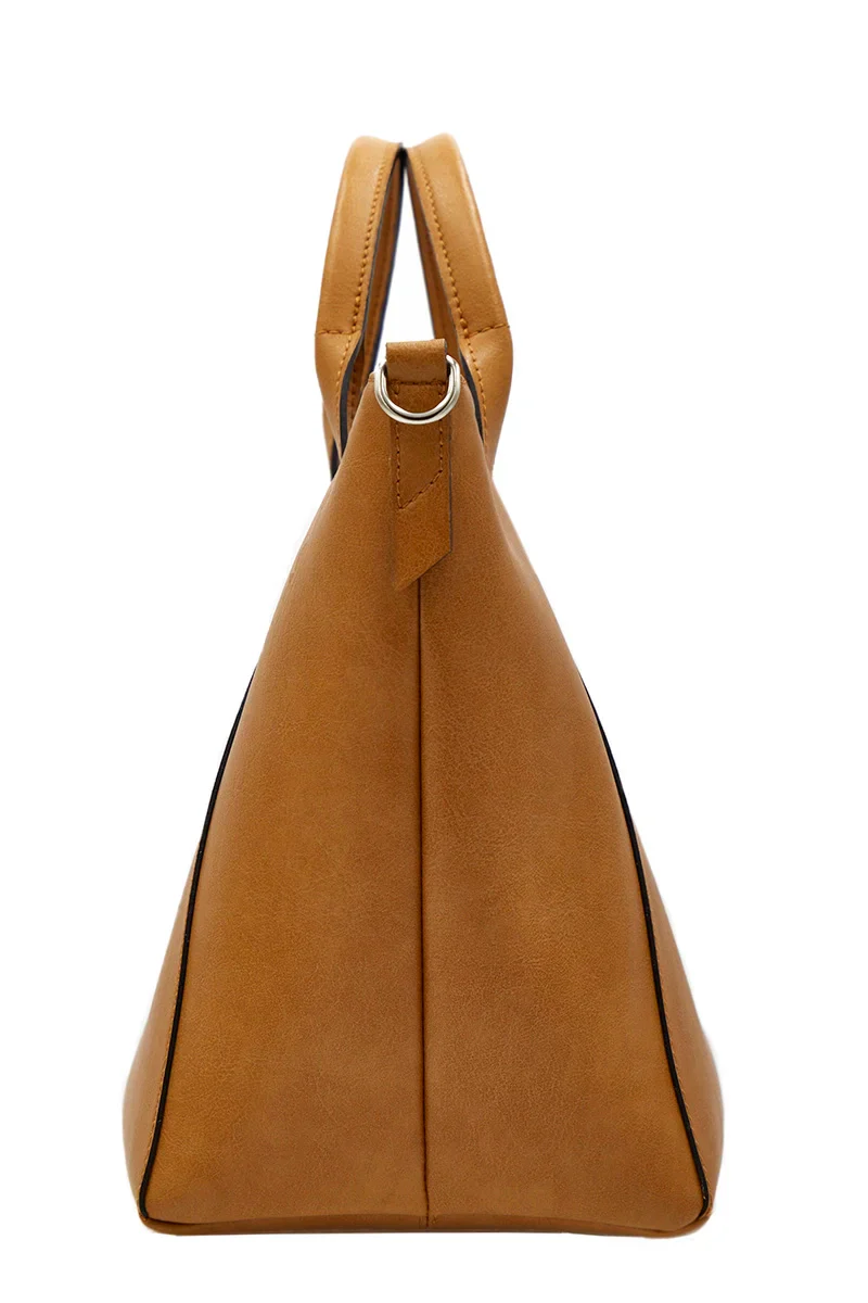 Trotto crossbody bag - Camel - Image 5