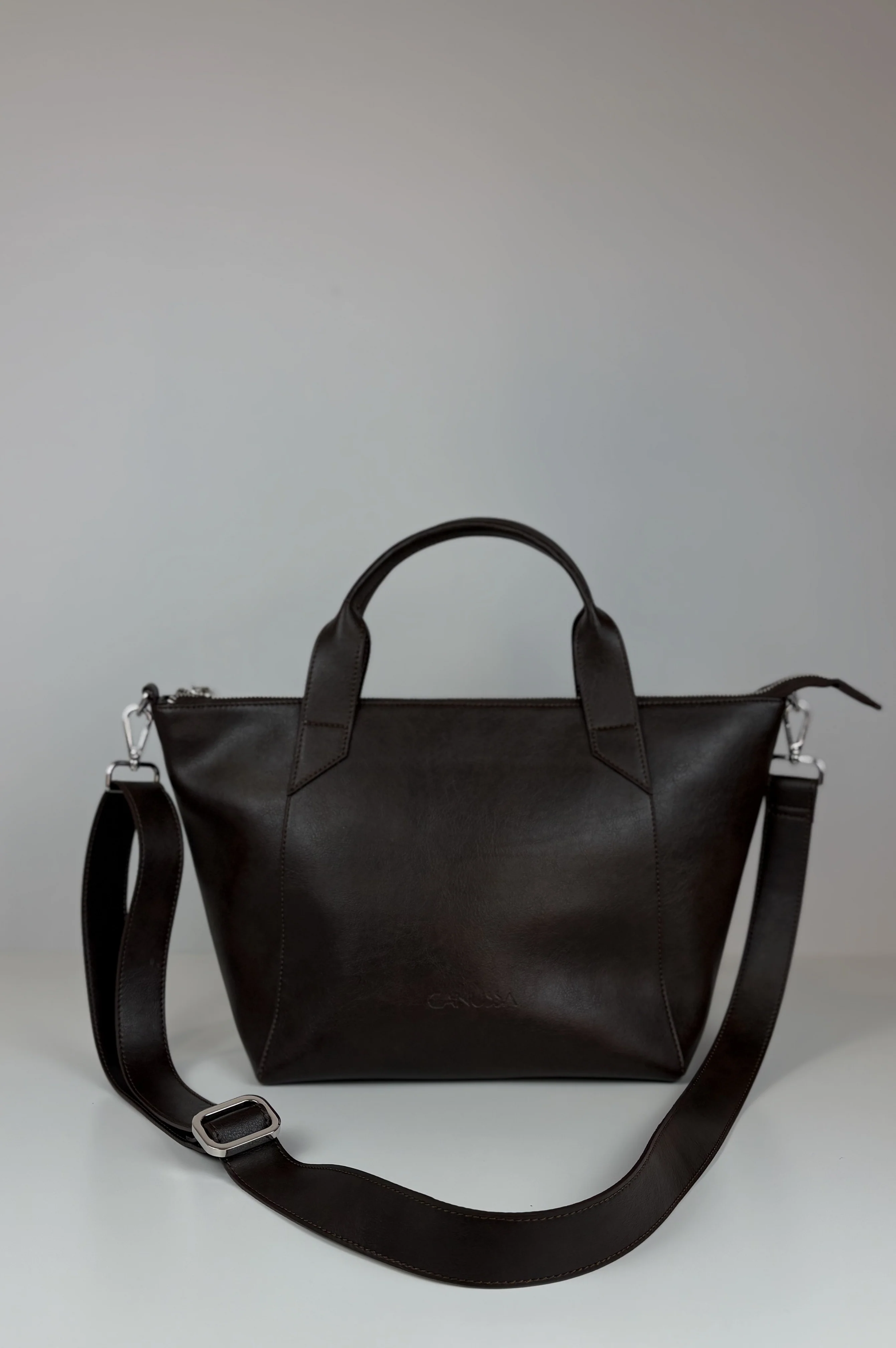Trotto crossbody - Chocolate - Image 4