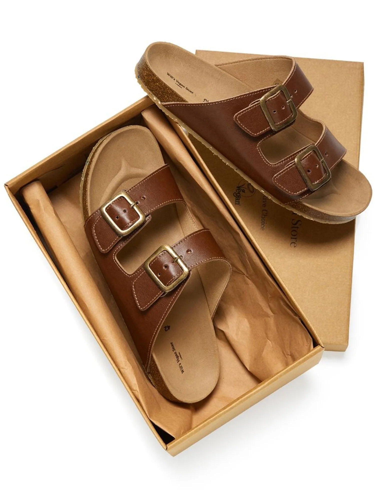 Two Strap Footbed Sandals - Image 13
