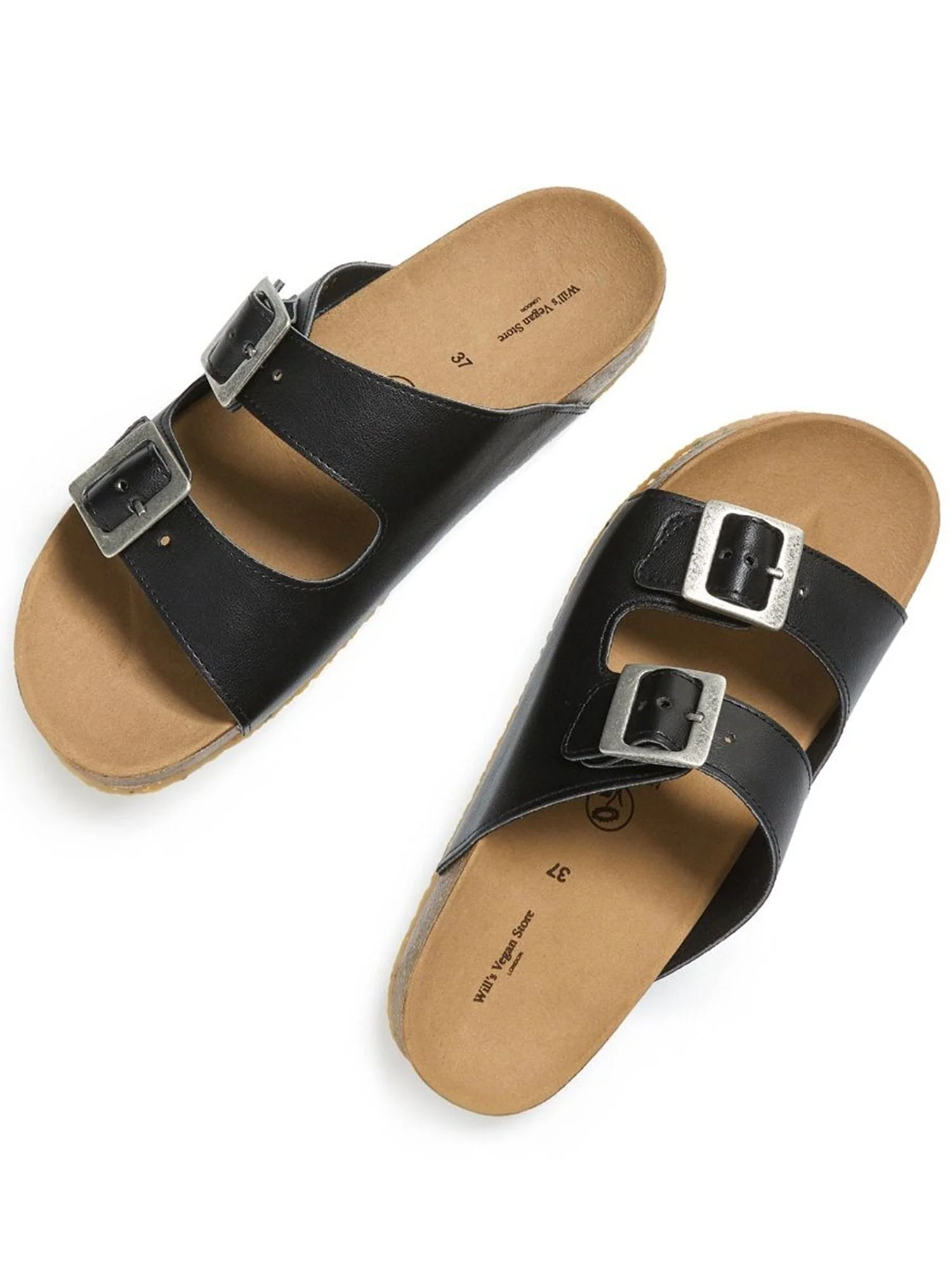 Two Strap Footbed Sandals - Image 2