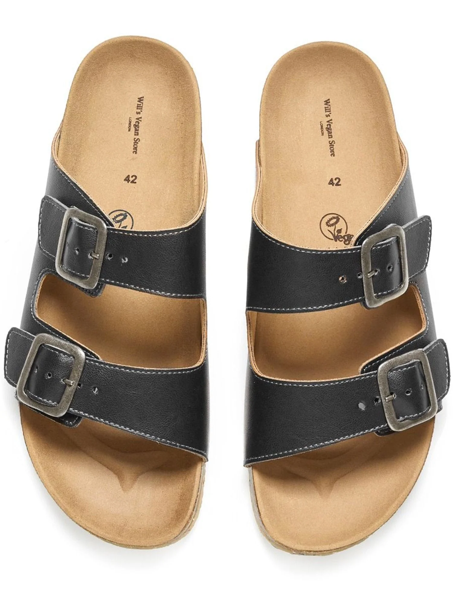 Two Strap Footbed Sandals - Image 4