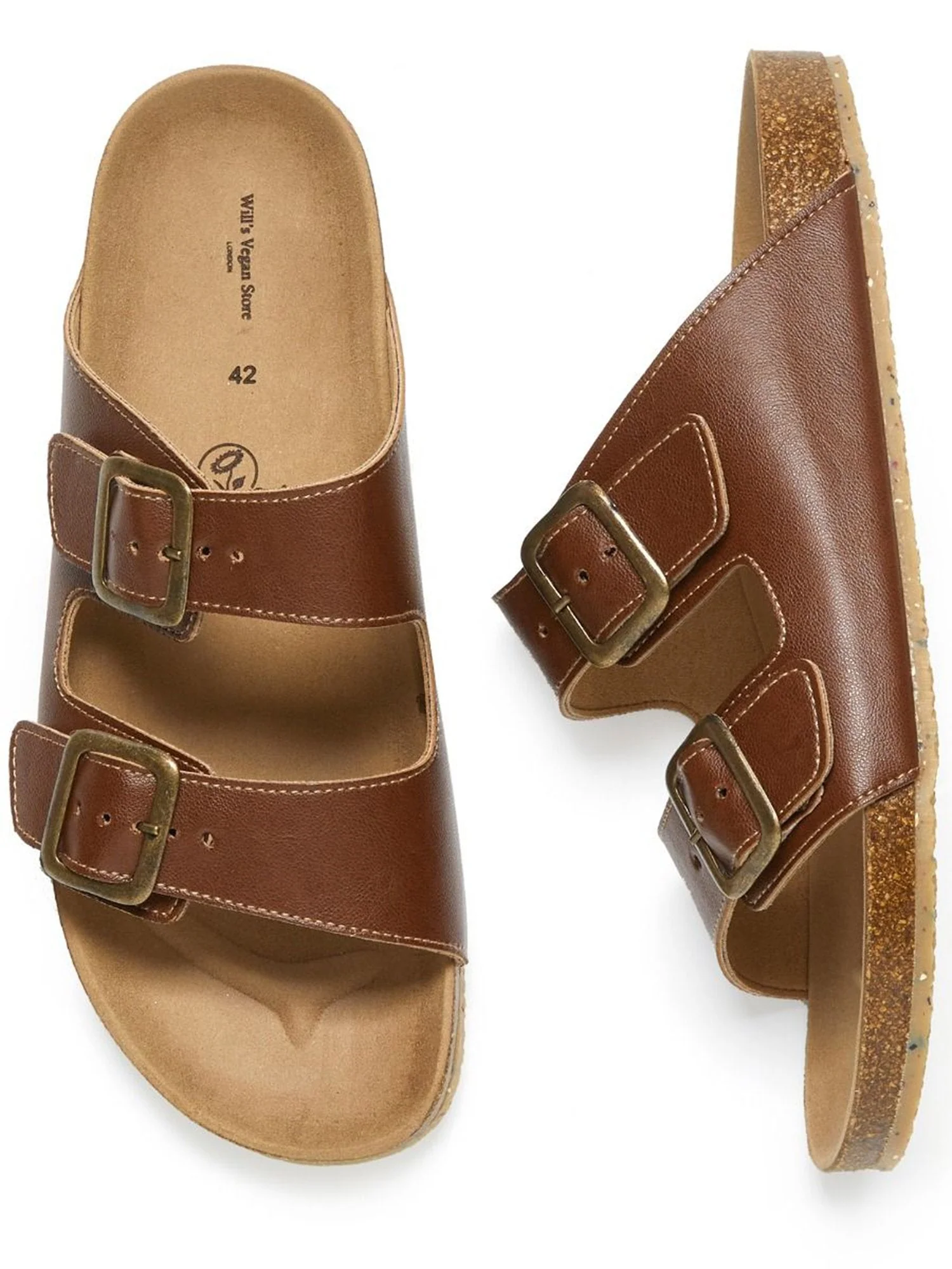 Two Strap Footbed Sandals - Image 9