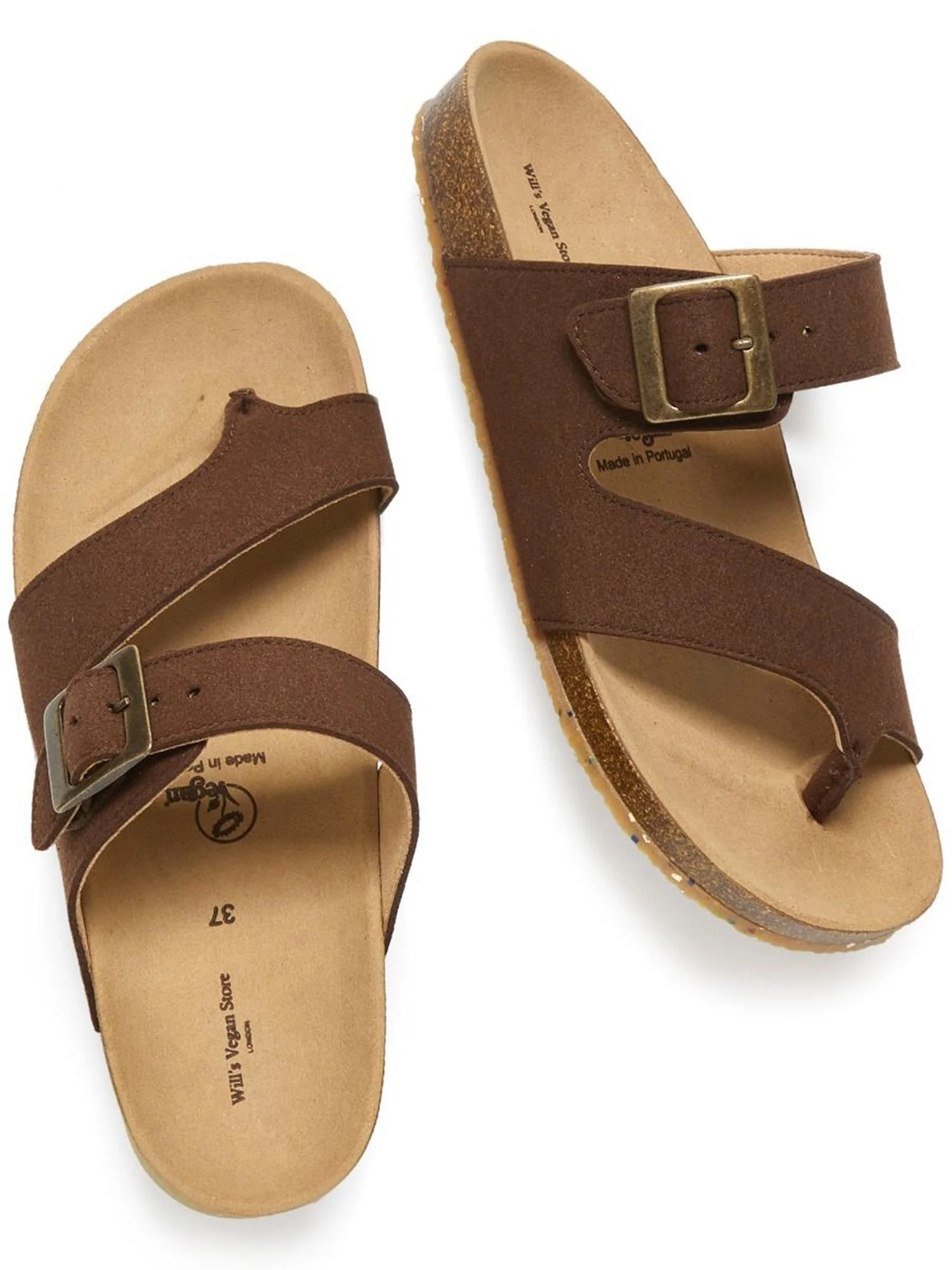 Two Strap Toe Peg Sandals - Image 2