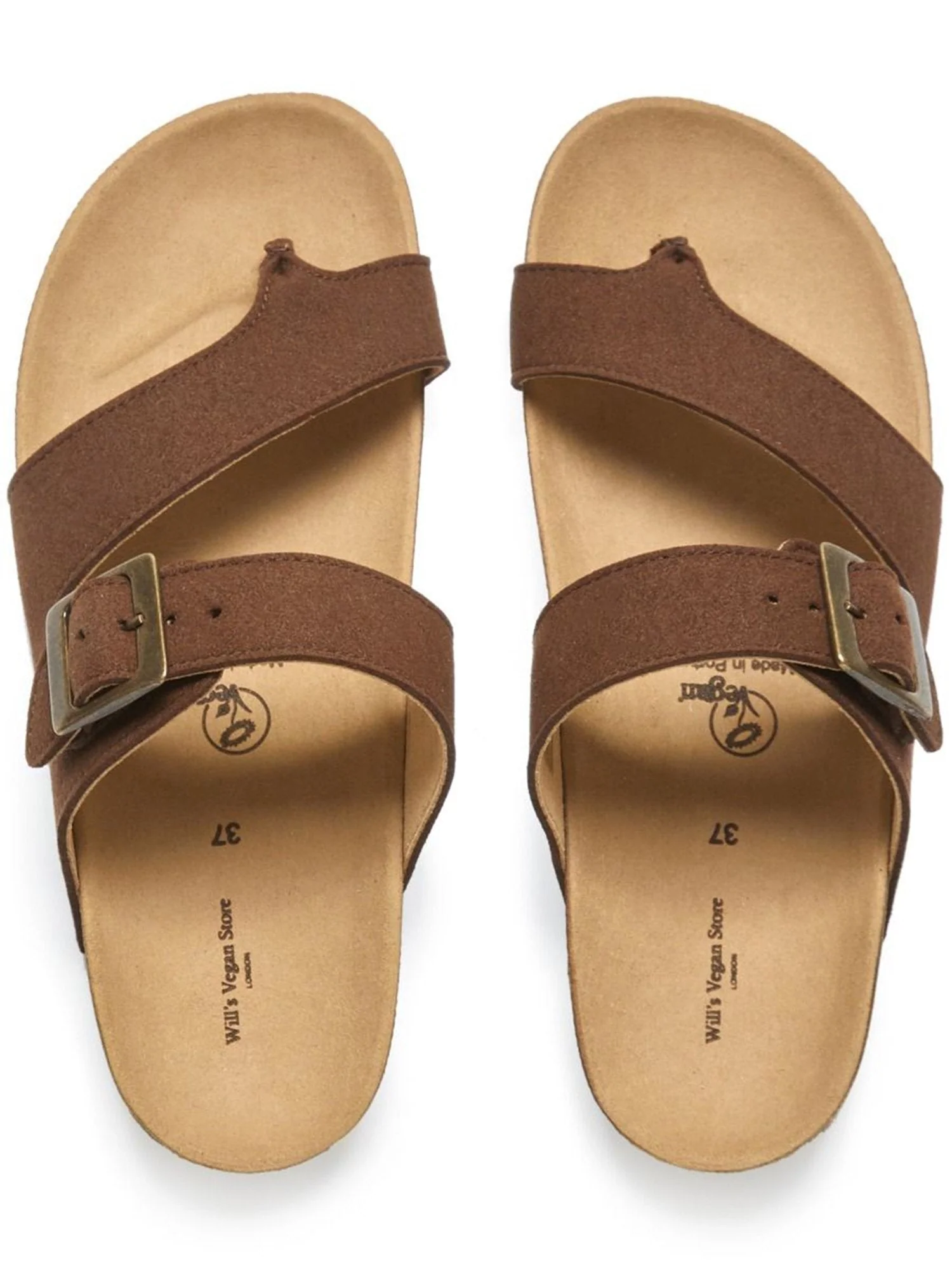 Two Strap Toe Peg Sandals - Image 3
