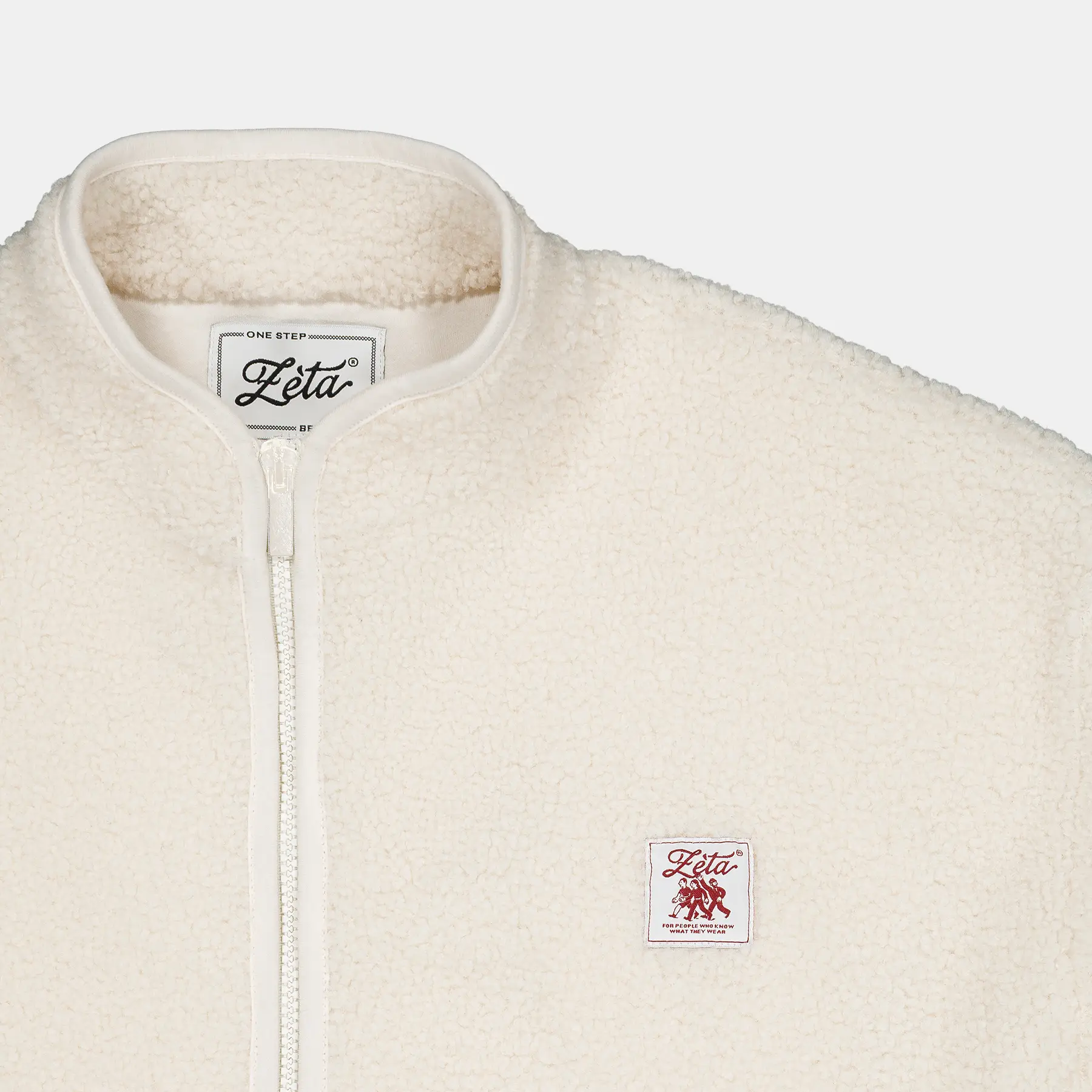 Veste Sherpa Beige - Image 4