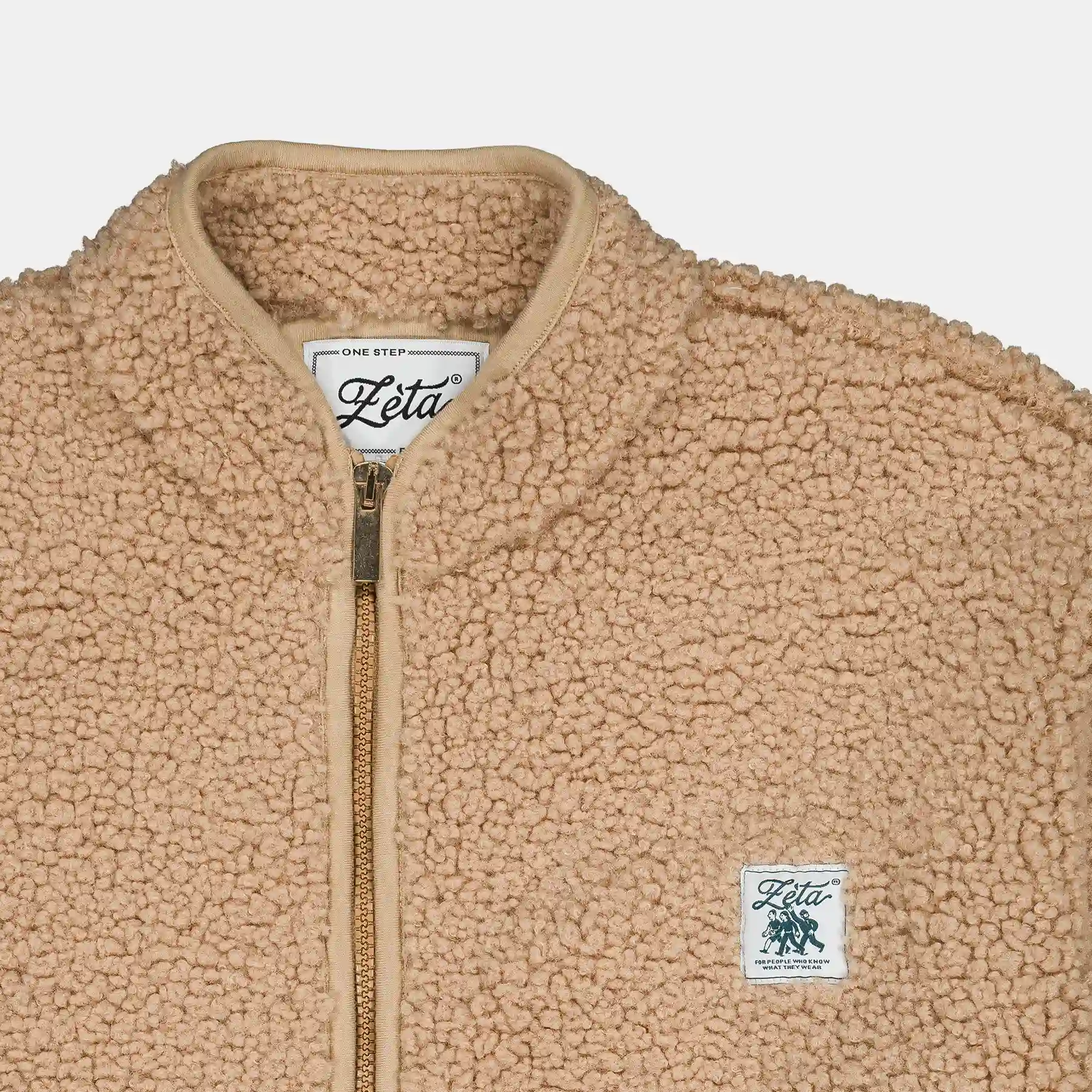 Veste Sherpa Camel - Image 3